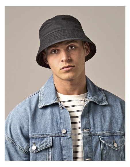 BEE-B90N-Organic Cotton Bucket Hat 2